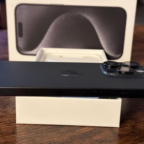 Apple iPhone 15 Pro - Unlocked, 128 GB, Black, A2848