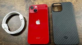 Mint
													Apple iPhone 13 Mini - Unlocked, Red, 256 GB, A2481, photo 2 of 12