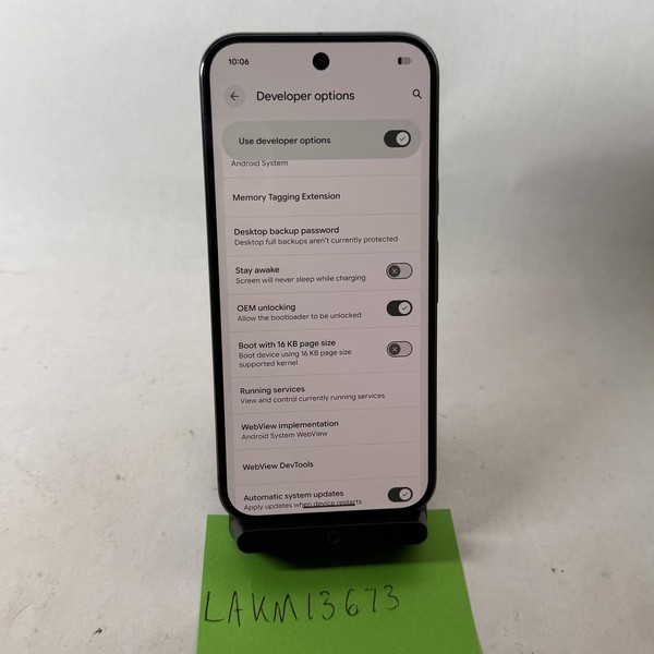 Google Pixel 10 Pro - Unlocked, 128 GB, Obsidian, G4QUR