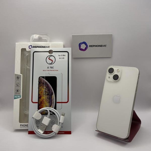 Apple iPhone 13 Mini - Unlocked, 128 GB, Starlight, A2481