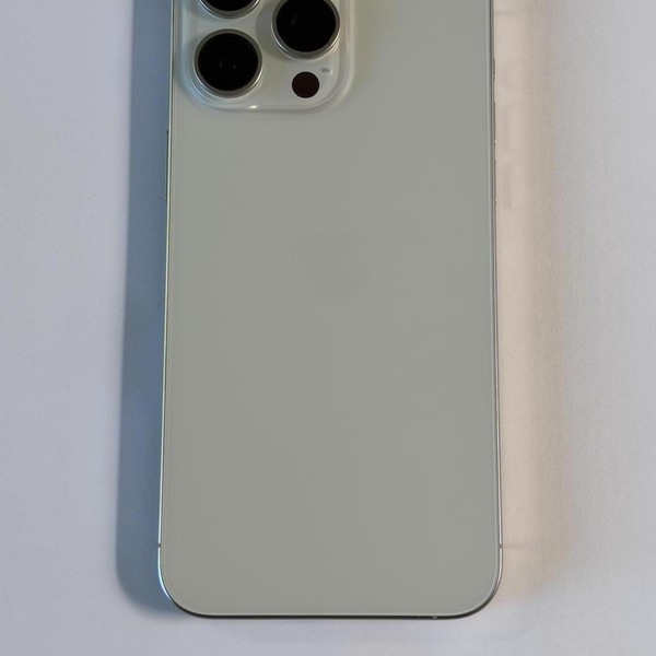 Apple iPhone 15 Pro Max - Unlocked, 256 GB, White, A2849