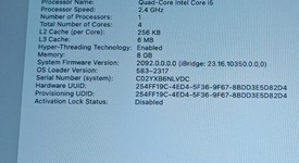 Good
													MacBook Pro 2019 - 13" - I5, Gray, 256 GB, 8 GB, photo 4 of 9