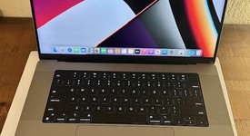 Mint
													MacBook Pro 2021 - 16" - Apple M1 Pro 10-core, Gray, 512 GB, 16 GB, photo 1 of 17
