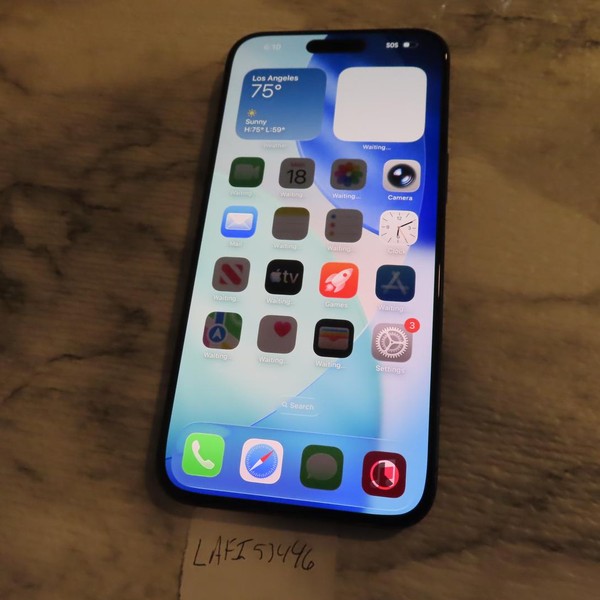 Apple iPhone 15 Pro Max - Unlocked, 256 GB, Black, A2849