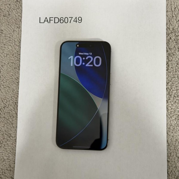 Apple iPhone 15 Pro Max - Unlocked, 256 GB, Natural, A2849