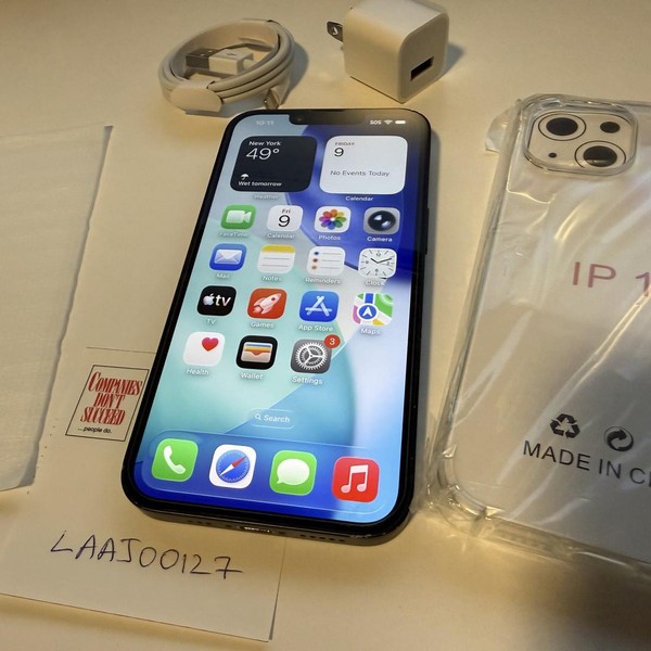 Apple iPhone 14 - Unlocked, 128 GB, Midnight, A2649