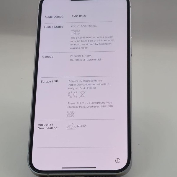 Apple iPhone 14 Plus - AT&T, 128 GB, Purple, A2632