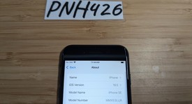 Good
													Apple iPhone SE 3rd Gen 2022 - Unlocked, Midnight, 64 GB, A2595, photo 2 of 12