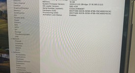 Good
													MacBook Pro 2019 - 16" - I9, Gray, 1 TB, 16 GB, photo 2 of 29