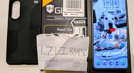 Good
													Samsung Galaxy S25 Edge - Unlocked, Icy Blue, 256 GB, 12 GB, SM-S937U1, photo 1 of 9