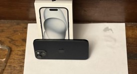 Good
													Apple iPhone 15 - Unlocked, Black, 128 GB, A2846, photo 1 of 8