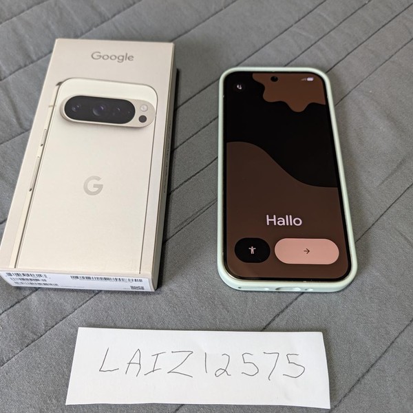 Google Pixel 9 Pro - Unlocked, 128 GB, Porcelain, 16 GB, GR83Y