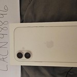 New Apple iPhone 16 Plus - Unlocked, 128 GB, White, A3082