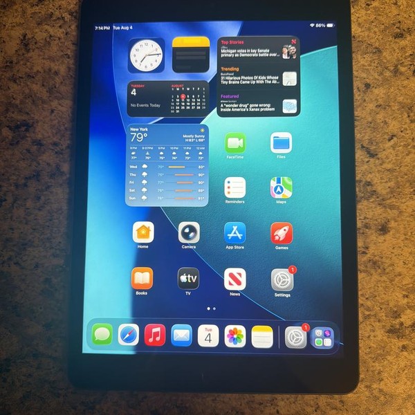 Apple iPad (8th Gen) - Unlocked, 32 GB, Gray, A2428