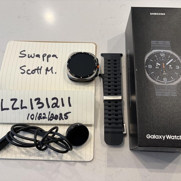 Samsung Galaxy Watch Ultra - Unlocked, Silver, SM-L705U, 47mm
