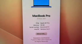 Mint
													MacBook Pro 2021 - 14" - Apple M1 Pro 10-core, Gray, 512 GB, 16 GB, photo 4 of 18
