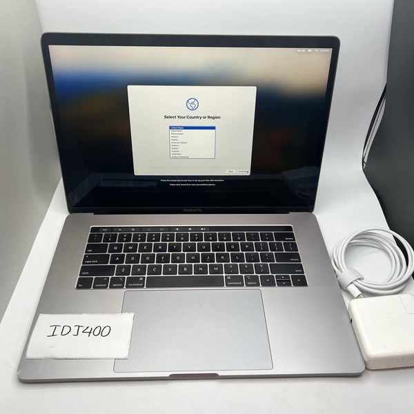 MacBook Pro 2018 (With Touch Bar) - 15 inch - 1 TB, Gray, 16 GB, Intel Core i9