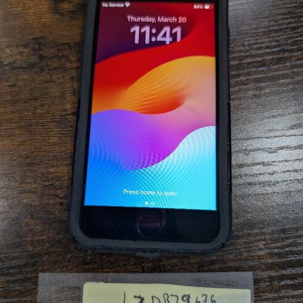 Apple iPhone SE 2nd Gen 2020 - Unlocked, 64 GB, Black, A2275