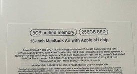 New
													MacBook Air 2020 - 13" - Apple M1, Silver, 256 GB, 8 GB, photo 2 of 2