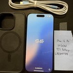 Good Apple iPhone 16 Pro - Unlocked, 128 GB, Black, A3083