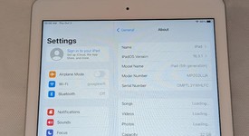 Good
													Apple iPad 5th Gen - Wi-Fi, Silver, 32 GB, A1822, photo 2 of 3