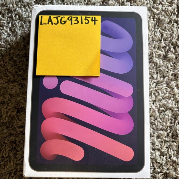 Apple iPad Mini (7th Gen) - Wi-Fi, 128 GB, Purple, A2993