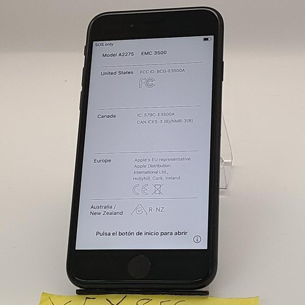 Apple iPhone SE 2nd Gen 2020 - AT&T, 64 GB, Black, A2275