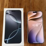 Good Apple iPhone 16 Pro Max - Unlocked, 256 GB, White, A3084