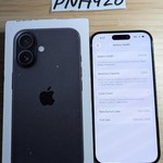 Good Apple iPhone 16 - AT&T, 128 GB, Black, A3081