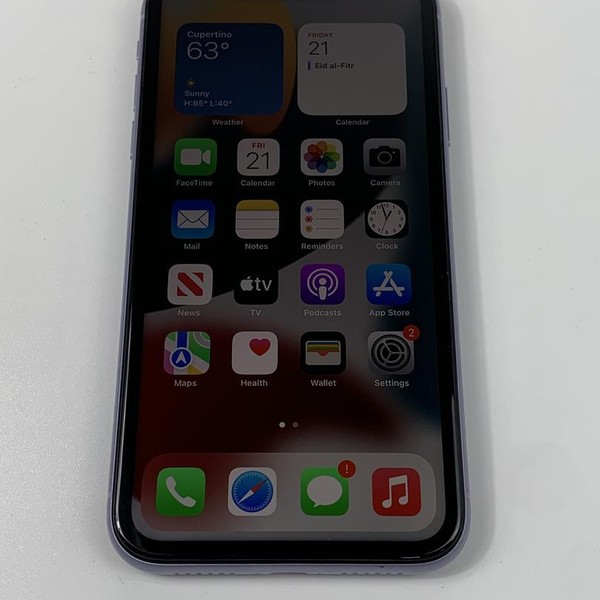 Apple iPhone 11 - T-Mobile, Purple, 128 GB, A2111