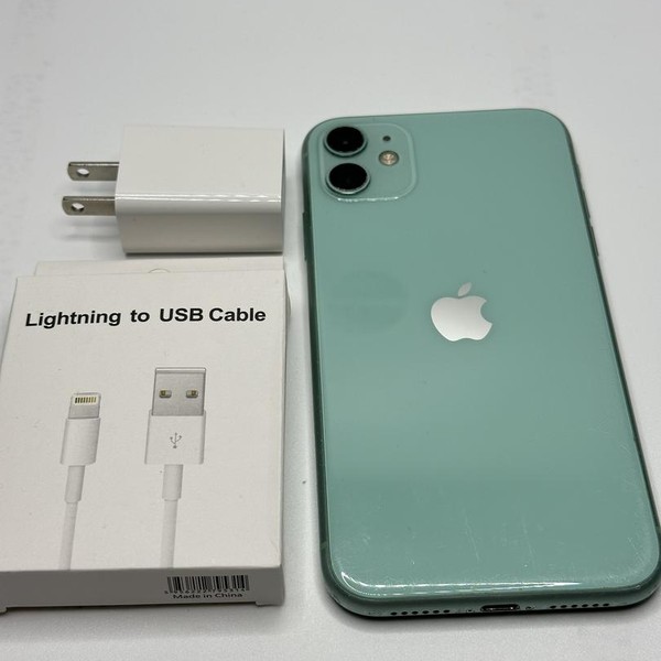 Apple iPhone 11 - Unlocked, 64 GB, Green, A2111