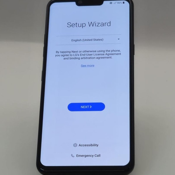 LG G8 ThinQ - Verizon, 128 GB, Black, 6 GB, LM-G820UM