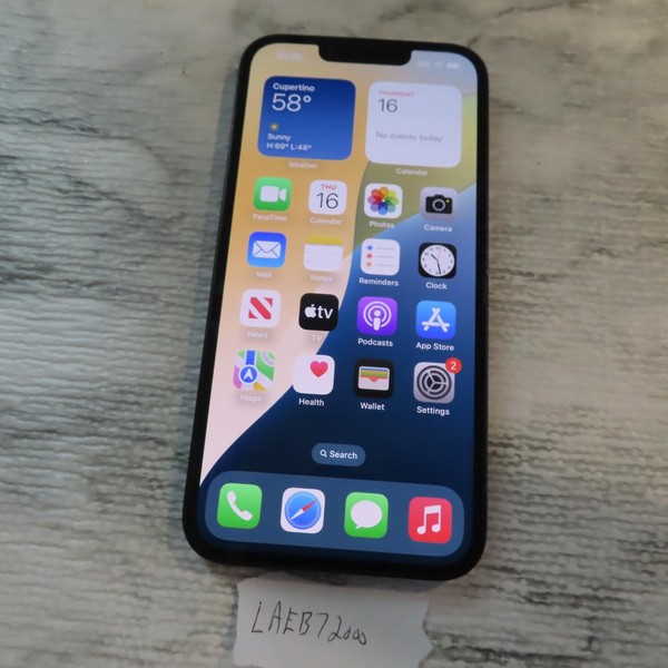 Apple iPhone 16e - Verizon, 128 GB, Black, A3212