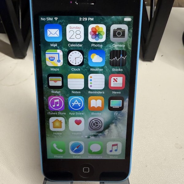 Apple iPhone 5C - Unlocked, 8 GB, Blue, A1532, GSM