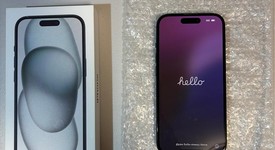 Good
													Apple iPhone 15 - Unlocked, Black, 128 GB, A2846, photo 1 of 6