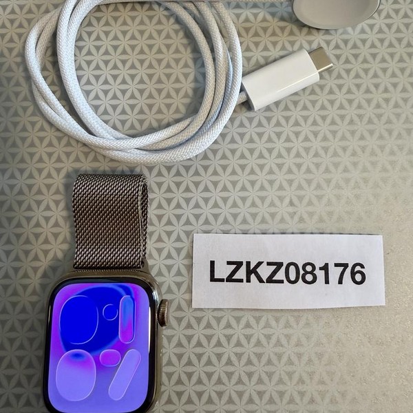 Apple Watch Series 7 41mm - Unlocked, Gold, A2475 - Cellular, Stainless