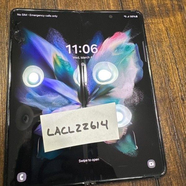 Samsung Galaxy Z Fold3 5G - Verizon, 256 GB, Black, 12 GB, SM-F926U