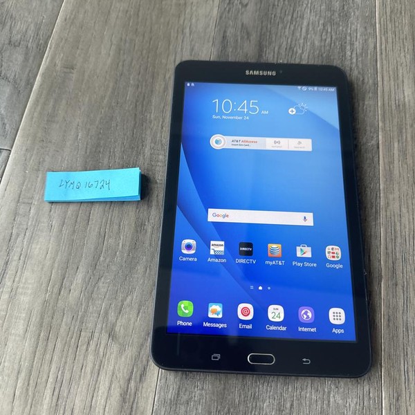 Samsung Galaxy Tab E 8.0 - AT&T, 16 GB, Black, SM-T377A