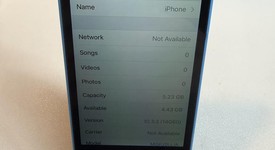 Good
													Apple iPhone 5C - Unlocked, Blue, 8 GB, A1532, GSM, photo 5 of 6