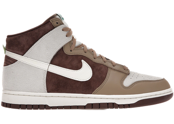 Nike Dunk High Light Chocolate for sale