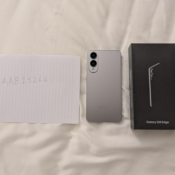 Samsung Galaxy S25 Edge - Unlocked, Silver, 512 GB, 12 GB, SM-S937U1