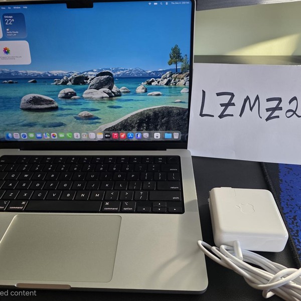 MacBook Pro 2021 - 14 inch - Apple M1 Pro 8-core, Silver, 512 GB, 16 GB