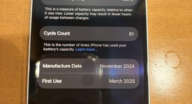 Good
													Apple iPhone 16e - Unlocked, White, 128 GB, A3212, photo 2 of 11