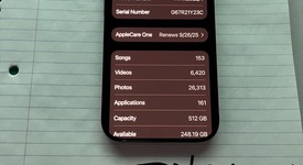 Mint
													Apple iPhone 16 Pro - Unlocked, Black, 512 GB, A3083, photo 1 of 8