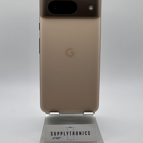 Google Pixel 8 - Unlocked, 128 GB, Rose, 8 GB, G9BQD, Sub-6 5G