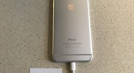 Good
													Apple iPhone 6 - AT&T, Silver, 64 GB, A1549, photo 5 of 5