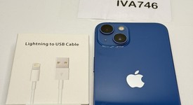 Good
													Apple iPhone 13 - Unlocked, Blue, 256 GB, A2482, photo 4 of 4