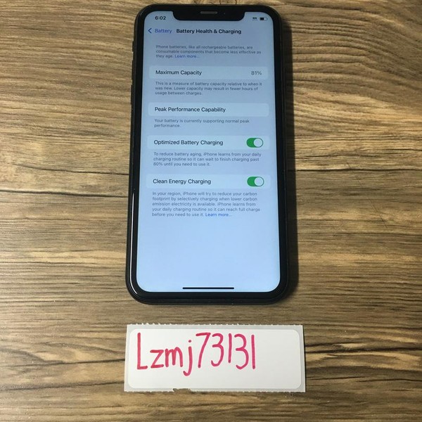 Apple iPhone Xr - Verizon, 64 GB, Black, A1984