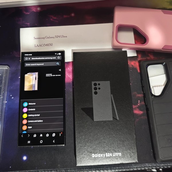 Samsung Galaxy S24 Ultra - Unlocked, 512 GB, Black, 12 GB, SM-S928U1