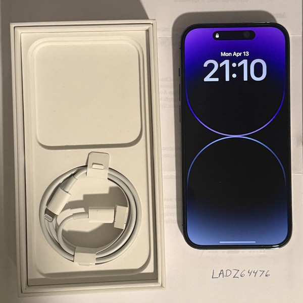 Apple iPhone 14 Pro - Verizon, 128 GB, Purple, A2650